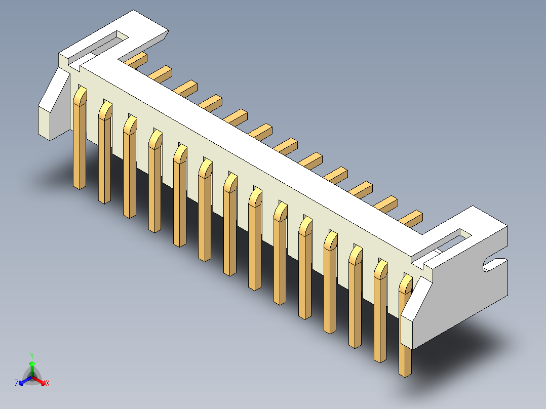 JST-S14B-PH-K-S主视图