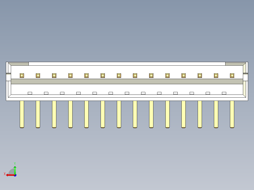 JST-S14B-PH-K-S后视图