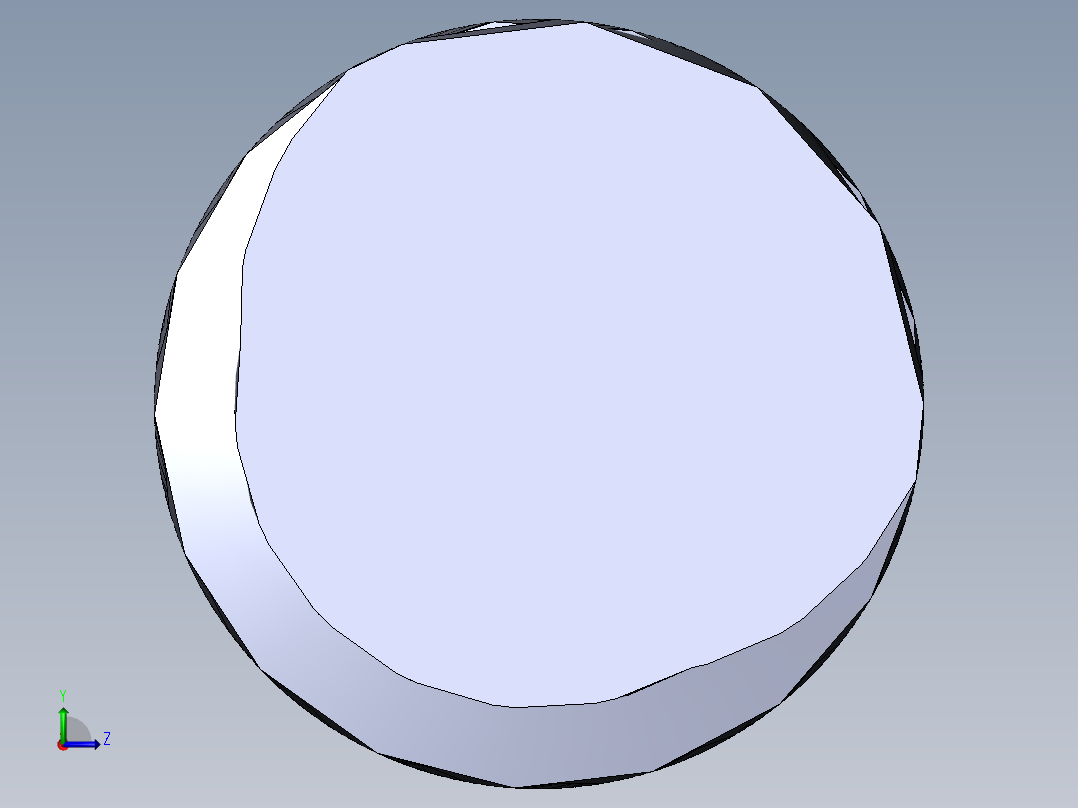 公制 （ISO） 梯形螺钉-TR24x5x200.SLDPRT左视图
