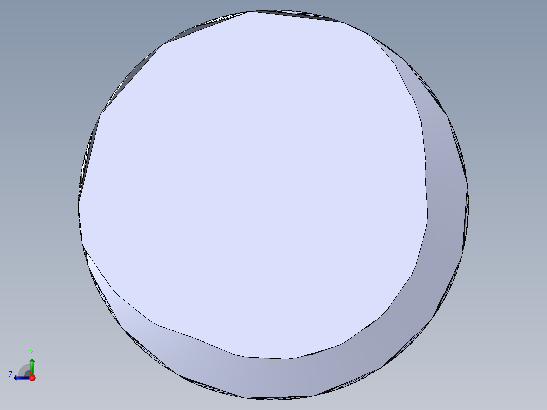 公制 （ISO） 梯形螺钉-TR24x5x200.SLDPRT右视图