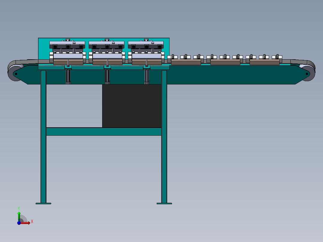 弹簧插入机设备前视图