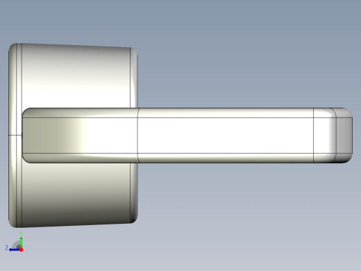 WING NUT 0.25in-20 Thread size 15-32in Base Diameter.IGS右视缩略图