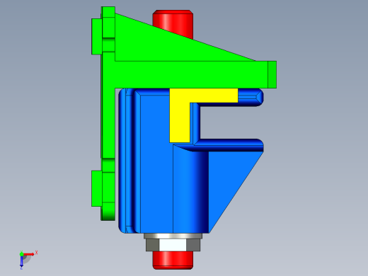 831003拨叉加工工艺及铣18mm槽夹具设计【含三维proe】俯视缩略图