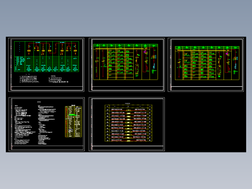 上海某变电所电气图