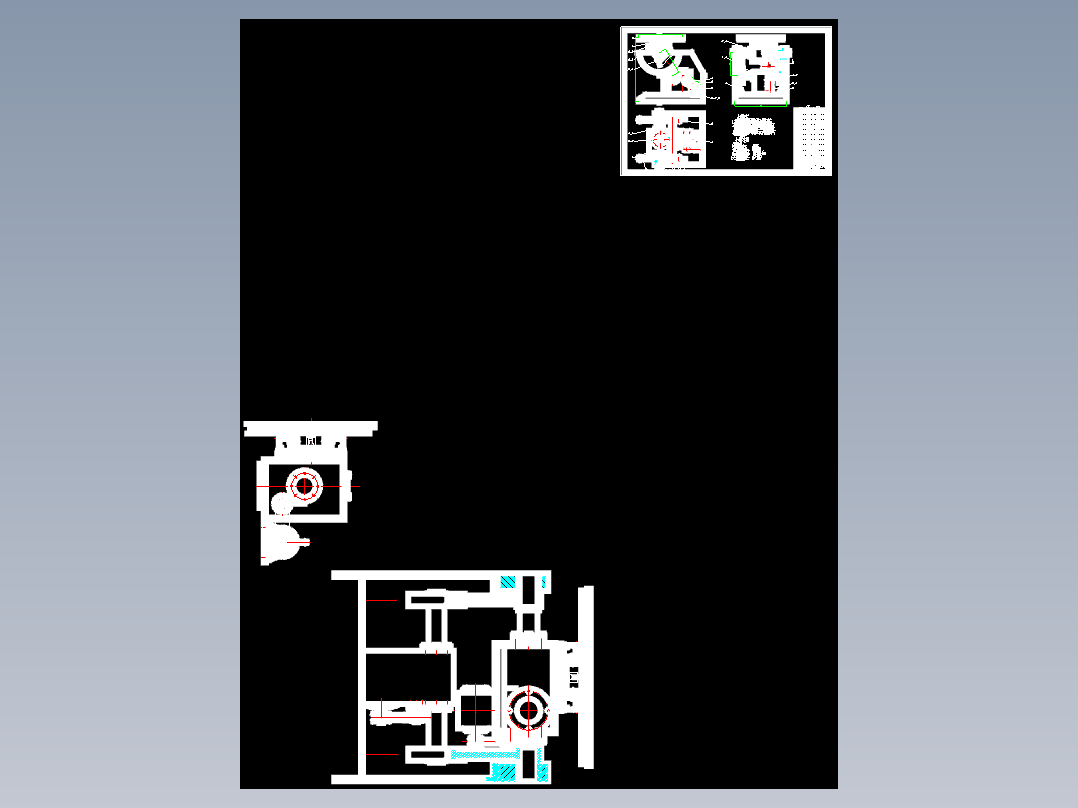 1.5t座式焊接变位机总成图