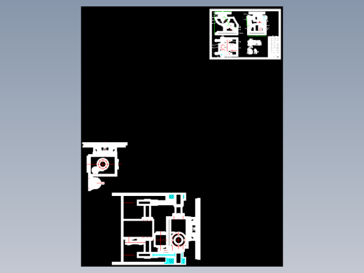 1.5t座式焊接变位机总成图