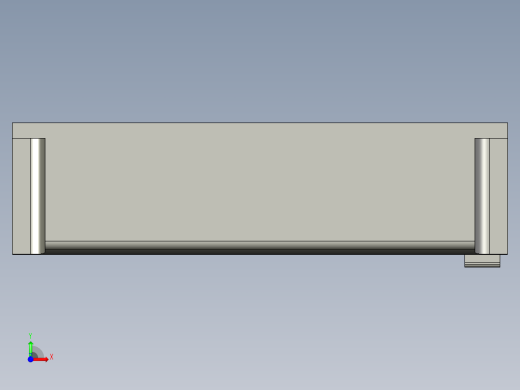 基恩士CV-701_kc图纸模型前视缩略图