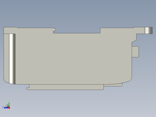 基恩士CV-701_kc图纸模型右视缩略图