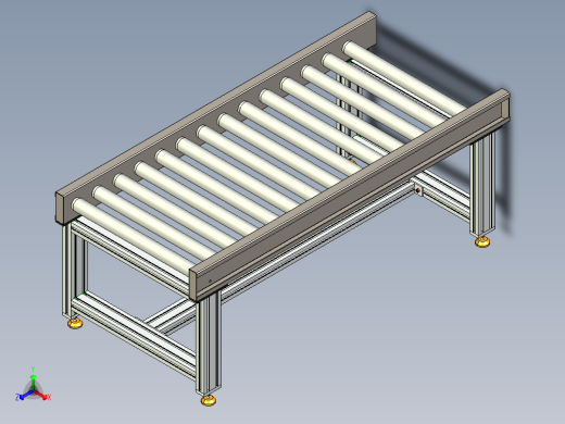 LE-无动力滚筒输送线