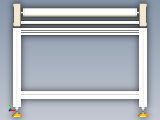 LE-无动力滚筒输送线前视缩略图