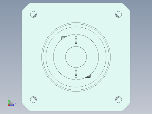 直齿孔PLF160-L2 35-114.3-200-M12-ZJ.stp左视缩略图