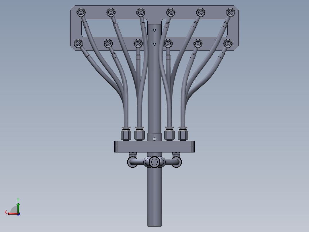 吸料治具后视图