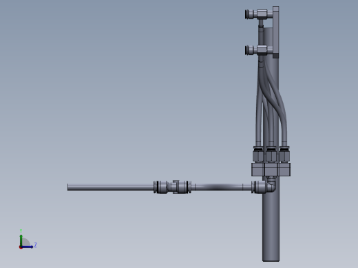 吸料治具左视缩略图
