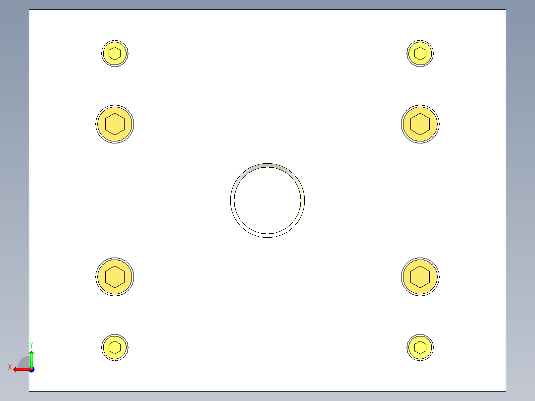 花盆注塑模具设计含三维UG二维说明书后视图