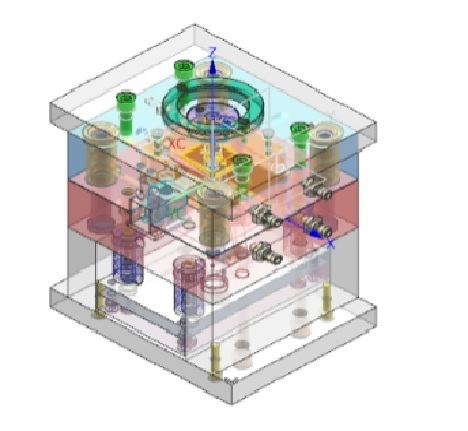 花盆注塑模具设计含三维UG二维说明书