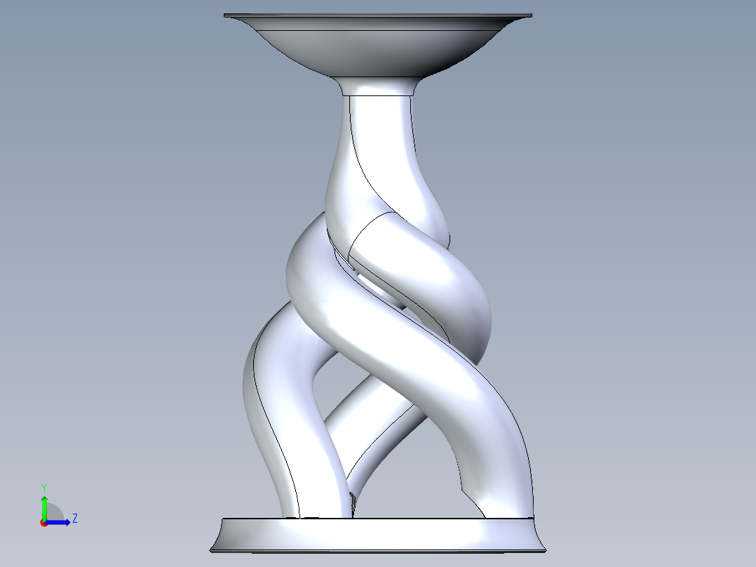 螺旋骰子塔左视图