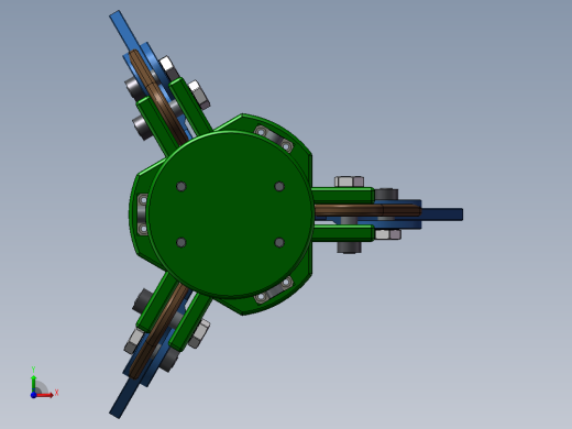 气动三爪机制（需要特征识别）前视缩略图