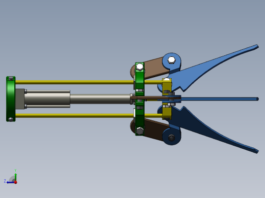气动三爪机制（需要特征识别）右视缩略图