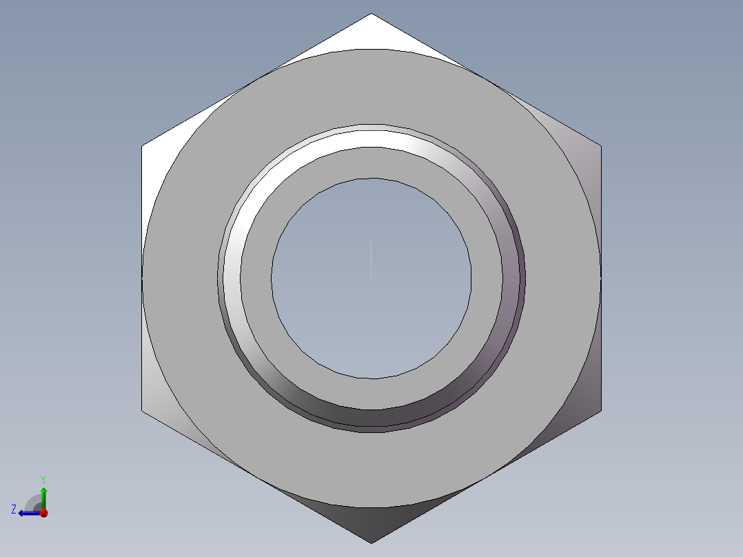 英制锥管螺纹直接头、1CT-30-08SP非标右视图