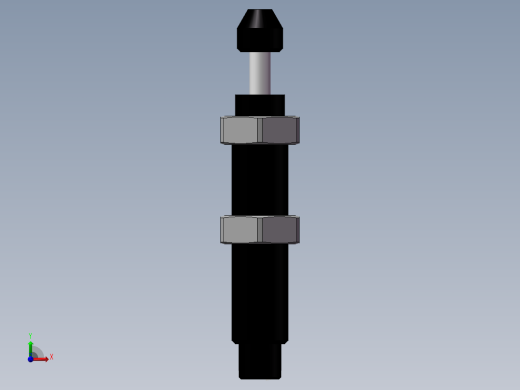油压缓冲器-ACA0806-2-亚德客前视缩略图