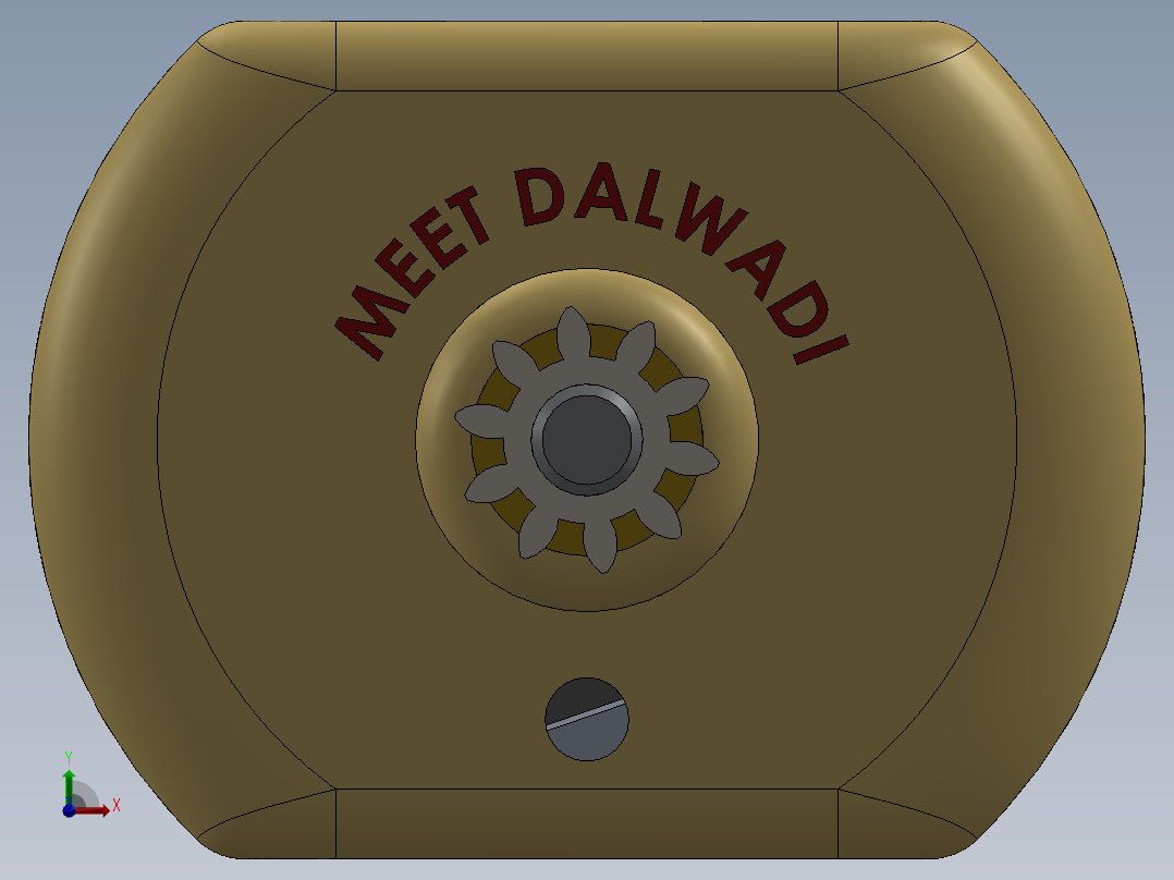 直流电机、电机(12)前视图