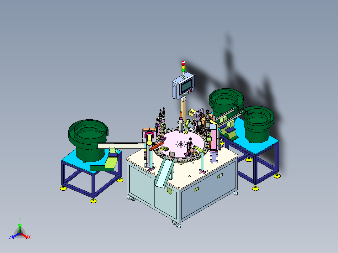 头帽组装检测机