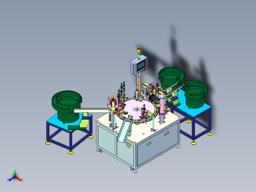 头帽组装检测机