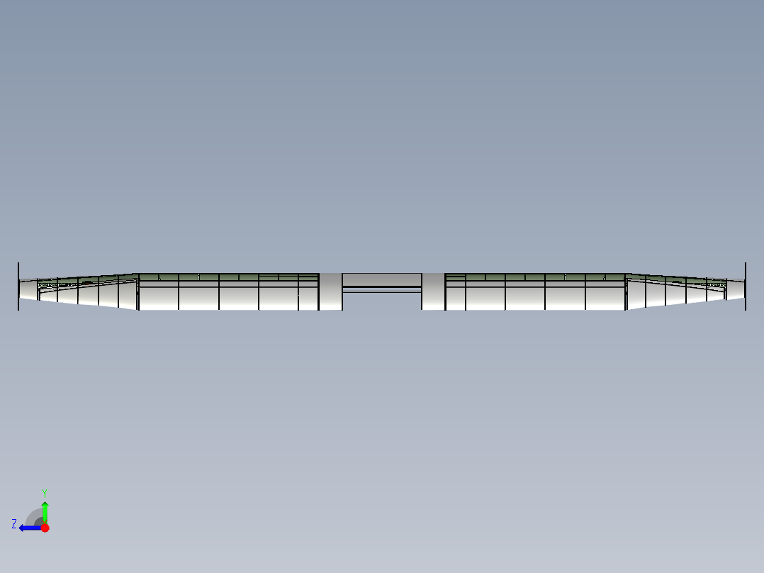 B2004203-渐缩翼右视图