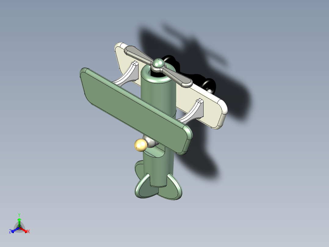 B2004608-飞机玩具木制