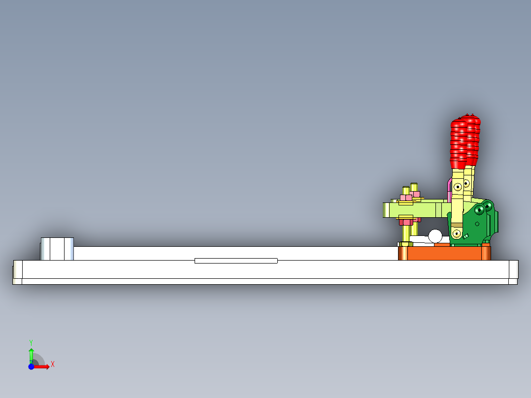 散光板整形治具前视图