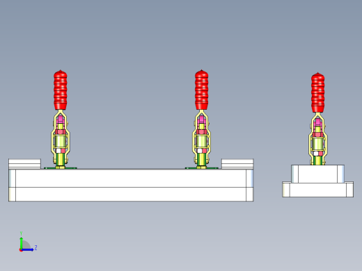散光板整形治具左视缩略图