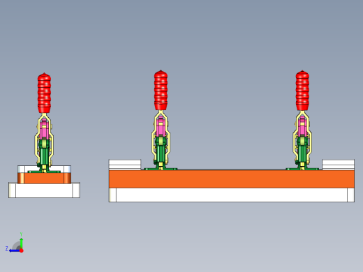 散光板整形治具右视缩略图