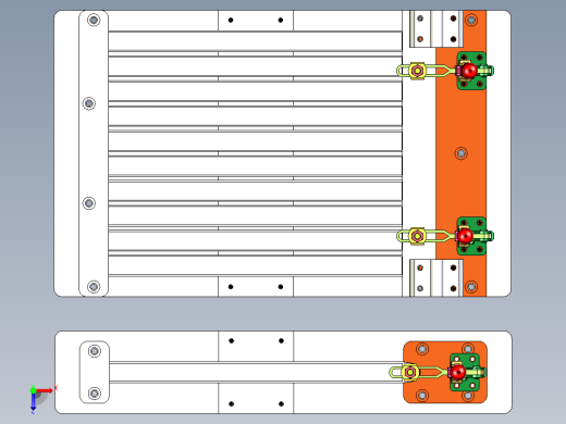 散光板整形治具俯视缩略图