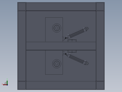 数控机床、齿轮加工机床模型3D图纸 Solidworks设计后视缩略图