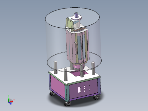 锂电池极片旋转涂布试验机