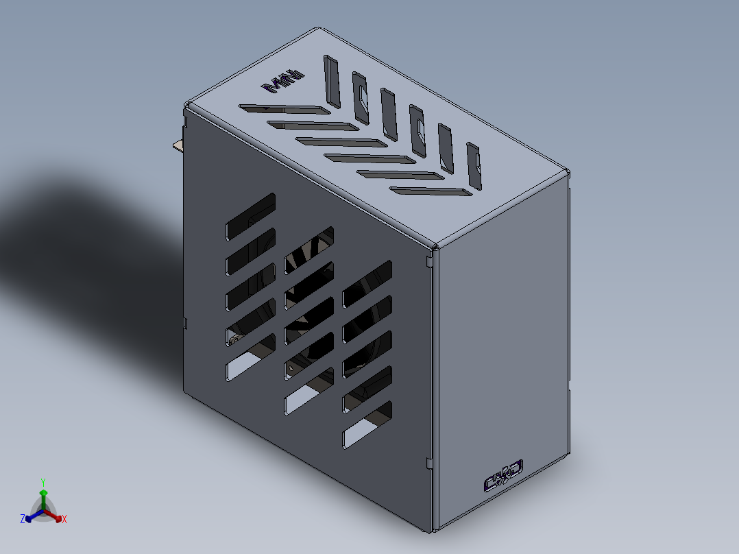 case mini-3-3L-rev-8-11正等轴测图