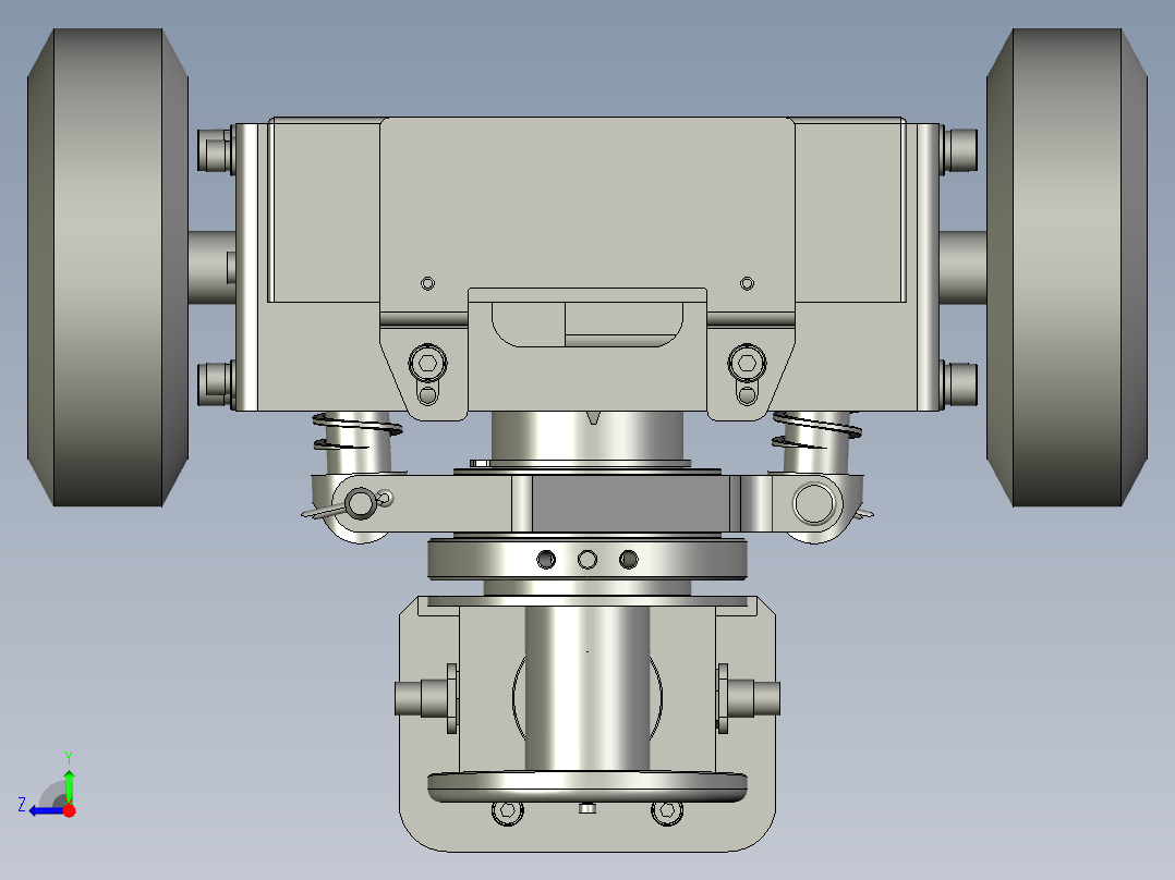 1T差速驱动右视图