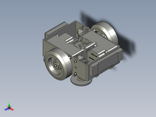 1T差速驱动正等轴测缩略图
