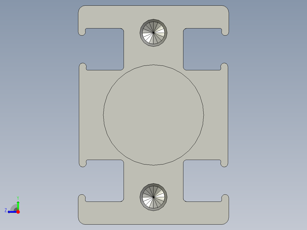 气缸MD10x15S(0)+()右视图