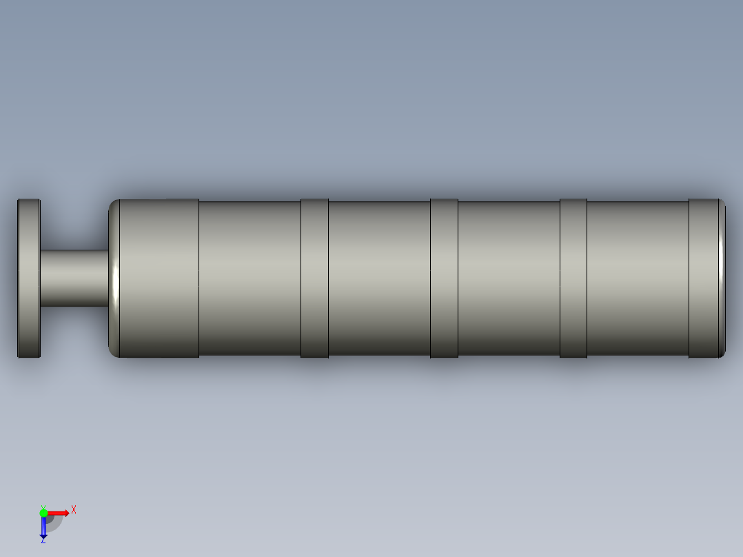 三色灯LLEAb-01A电器俯视图