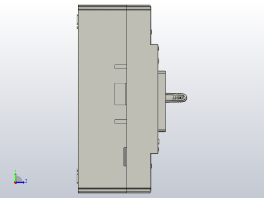 NM1-125S 4p 塑壳断路器（二代） 2019年8月左视缩略图