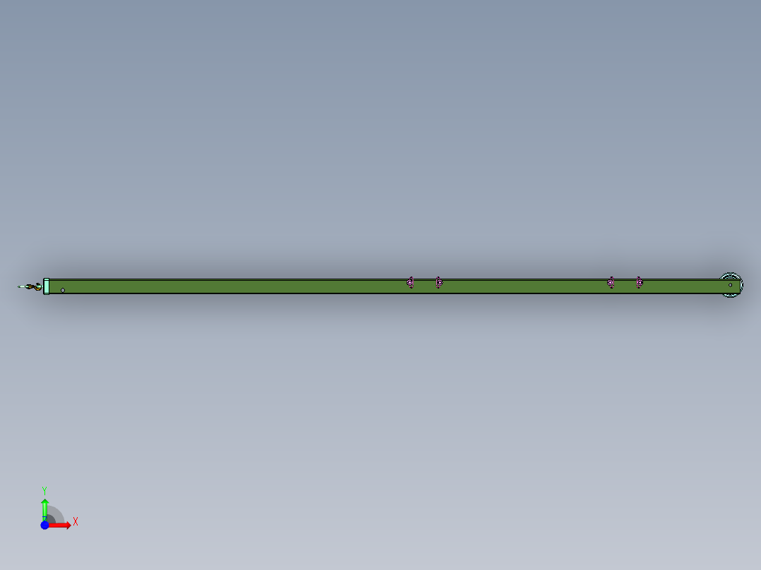 各种工程车辆托运车前视图
