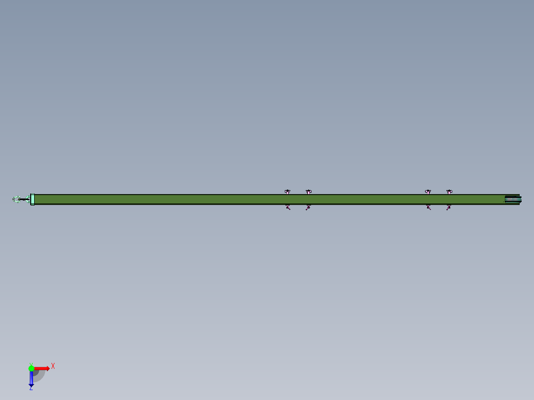 各种工程车辆托运车俯视图