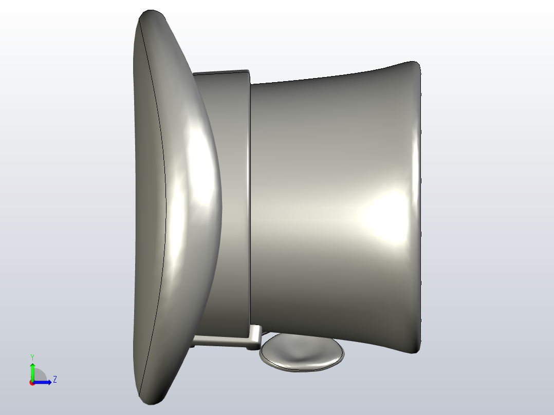 高顶礼帽与三叶草左视图