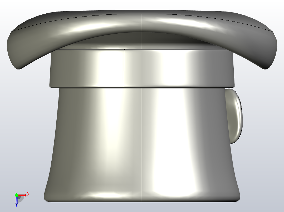 高顶礼帽与三叶草俯视图