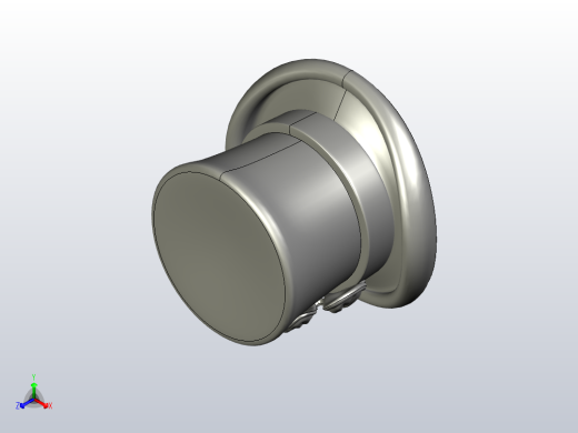 高顶礼帽与三叶草正等轴测缩略图