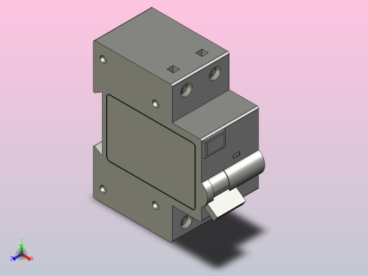 NL1E-63剩余电流动作断路器[NL1E-63-63-0.03-2P]