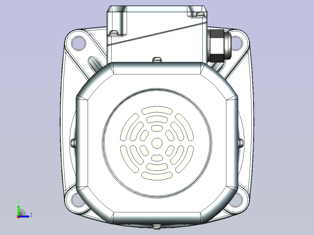 JSCC精研电机 s370v01-L左视图