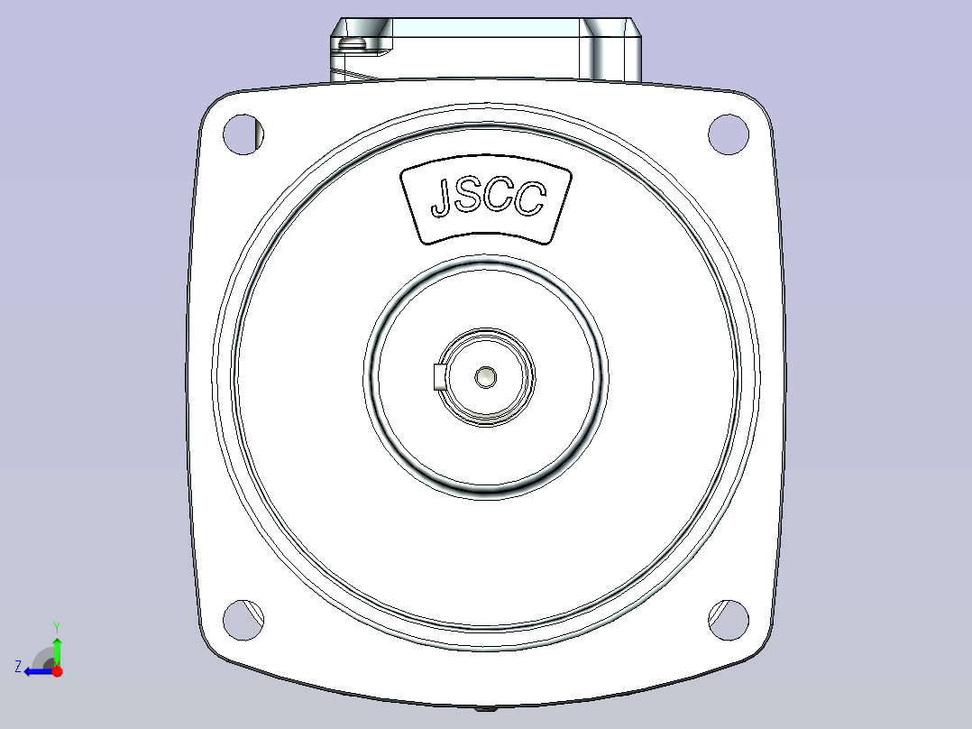 JSCC精研电机 s370v01-L右视图