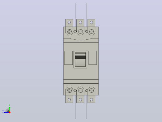 NM6S-400塑壳式断路器[NM6S-400H-400-3P]右视缩略图